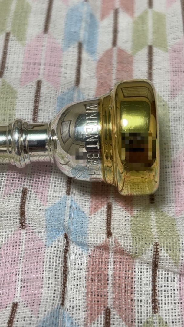 た*べ様 Bach バック トランペットマウスピース　マウントバーノン 3C