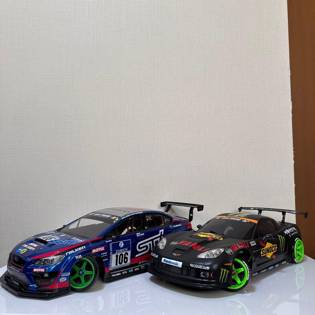 【とも】ヨコモyd2コルベットw r cスバルｗrxフタバ4pl s