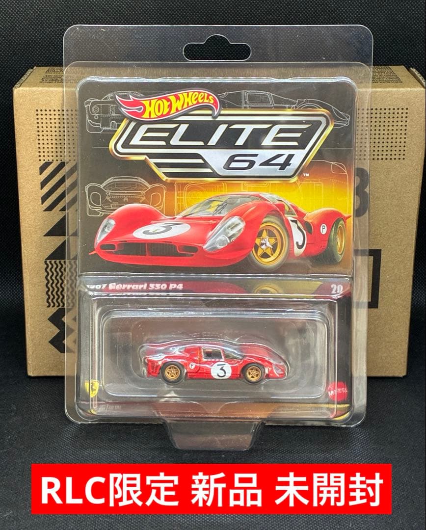 ミニカー Hot Wheels Elite 64 1967 Ferrari 330 P4