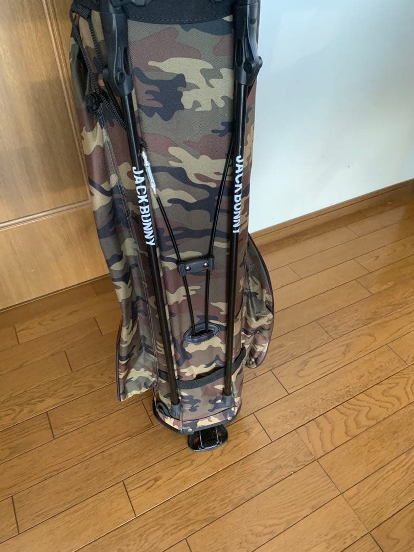 本日限定価格❗️JACK BUNNY 迷彩キャディバッグ