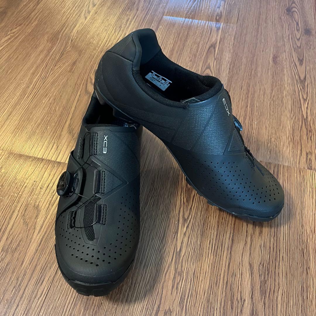 【美品】 シマノ SH-XC300（ワイド） SPDシューズ