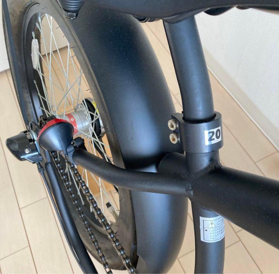 サギサカ　ビーチチョッパー　20インチ　ブラック　ビーチクルーザー 自転車