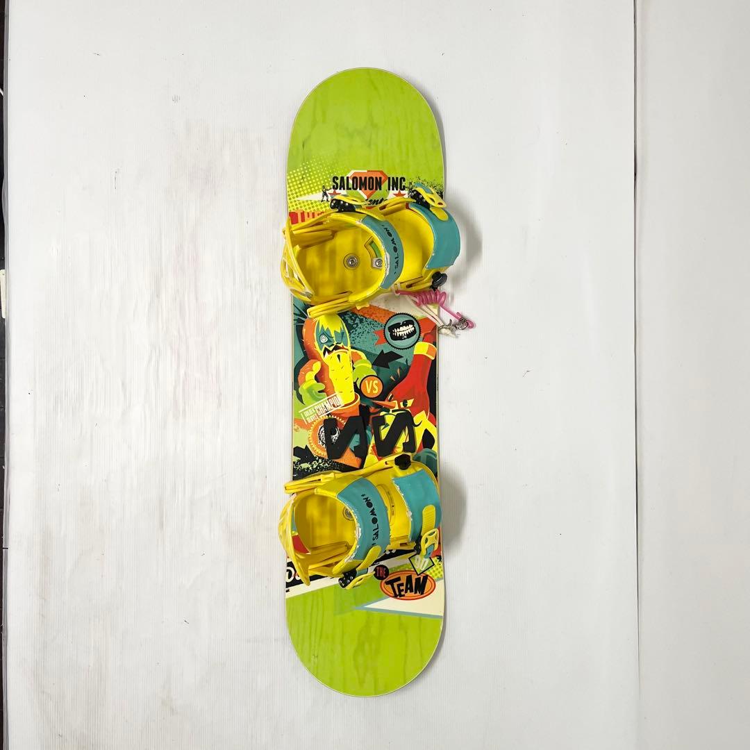 SALOMON キッズ スノボセット　サロモン　こども用　スノーボード BOA