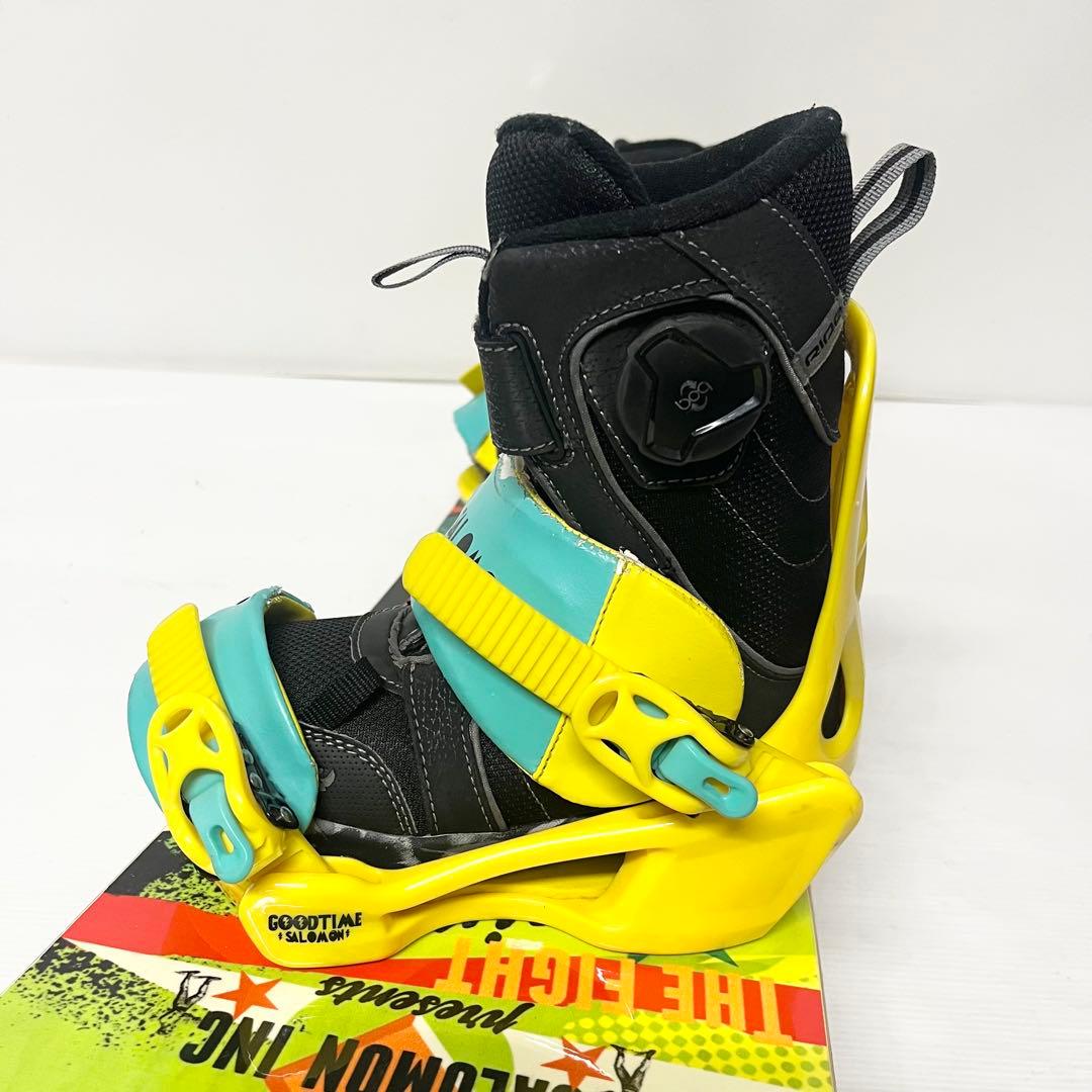 SALOMON キッズ スノボセット　サロモン　こども用　スノーボード BOA