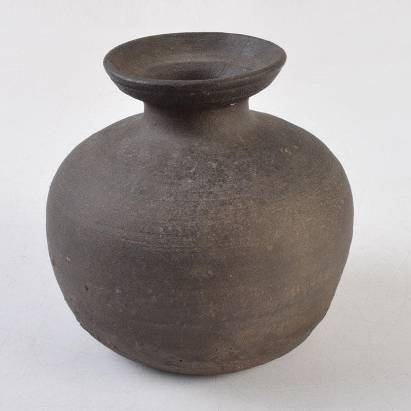 木苺ポンポン　朝鮮美術　須恵器　新羅土器　新羅無細土　壷　V　8930