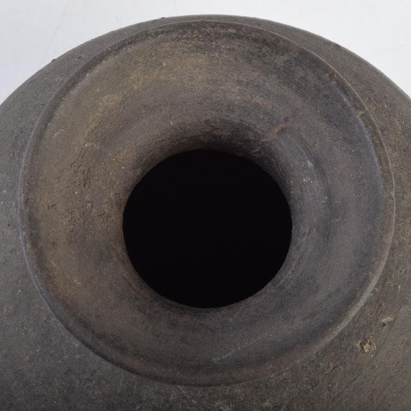 木苺ポンポン　朝鮮美術　須恵器　新羅土器　新羅無細土　壷　V　8930