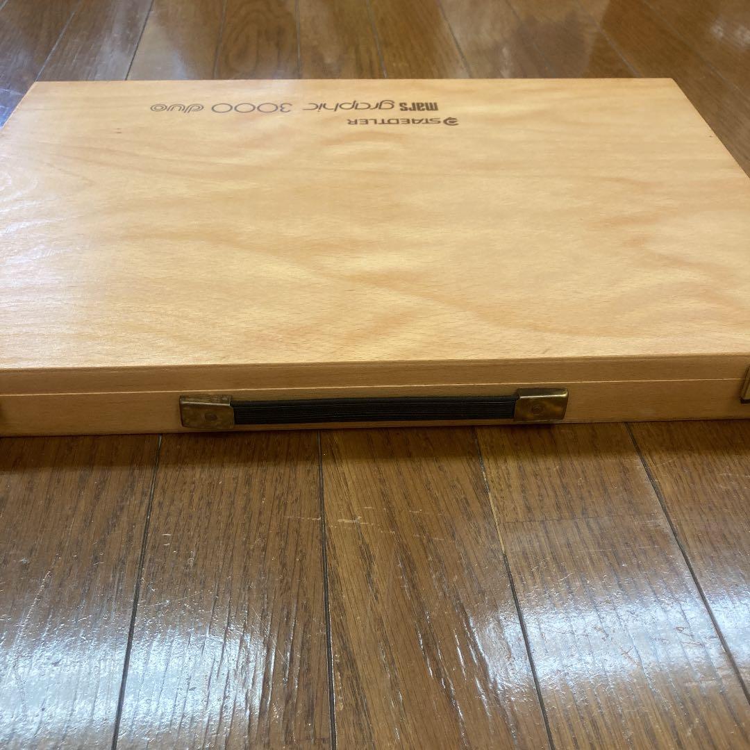 ステッドラー3000duo木箱ケース日本非売品