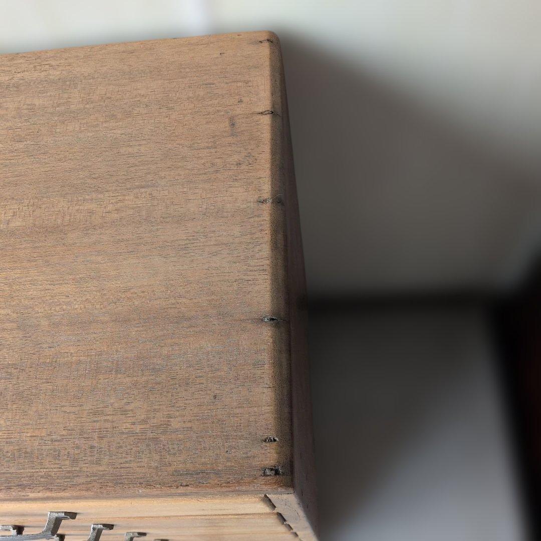 古道具アンティーク戦前木製 5段引き出し