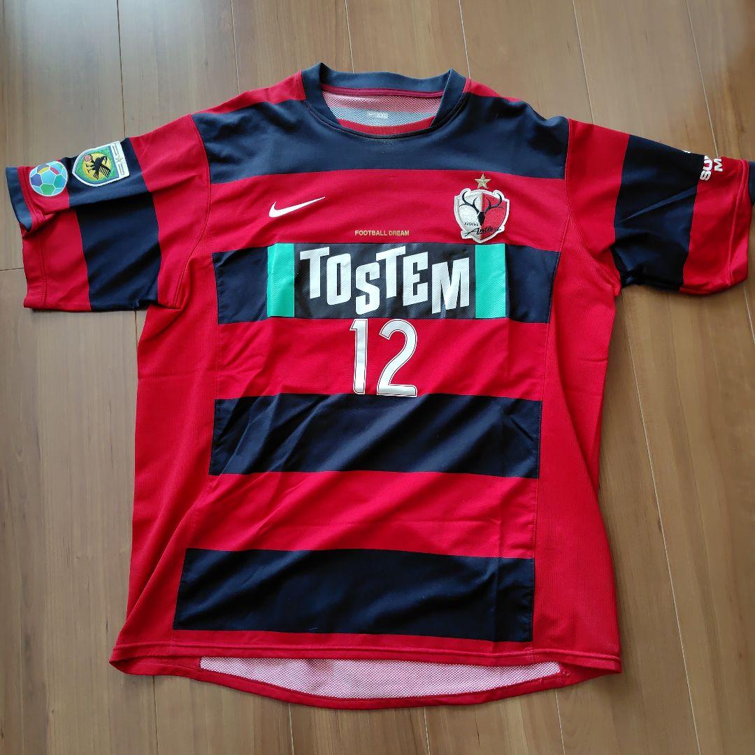 鹿島アントラーズ　ユニフォーム2008年モデル 12番 Nike