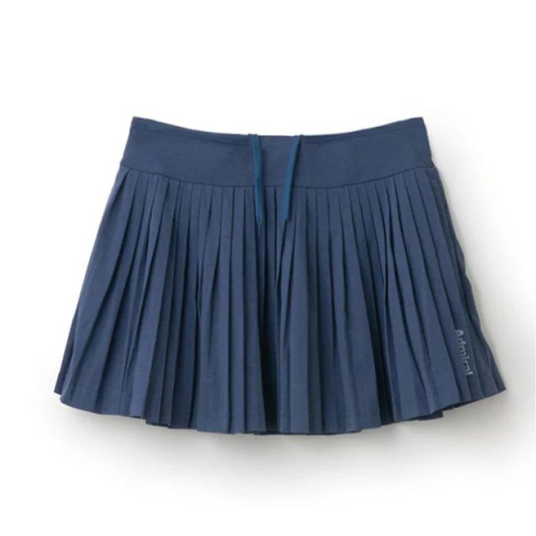 2025秋冬　Admiral プリーツスカート M ブルー