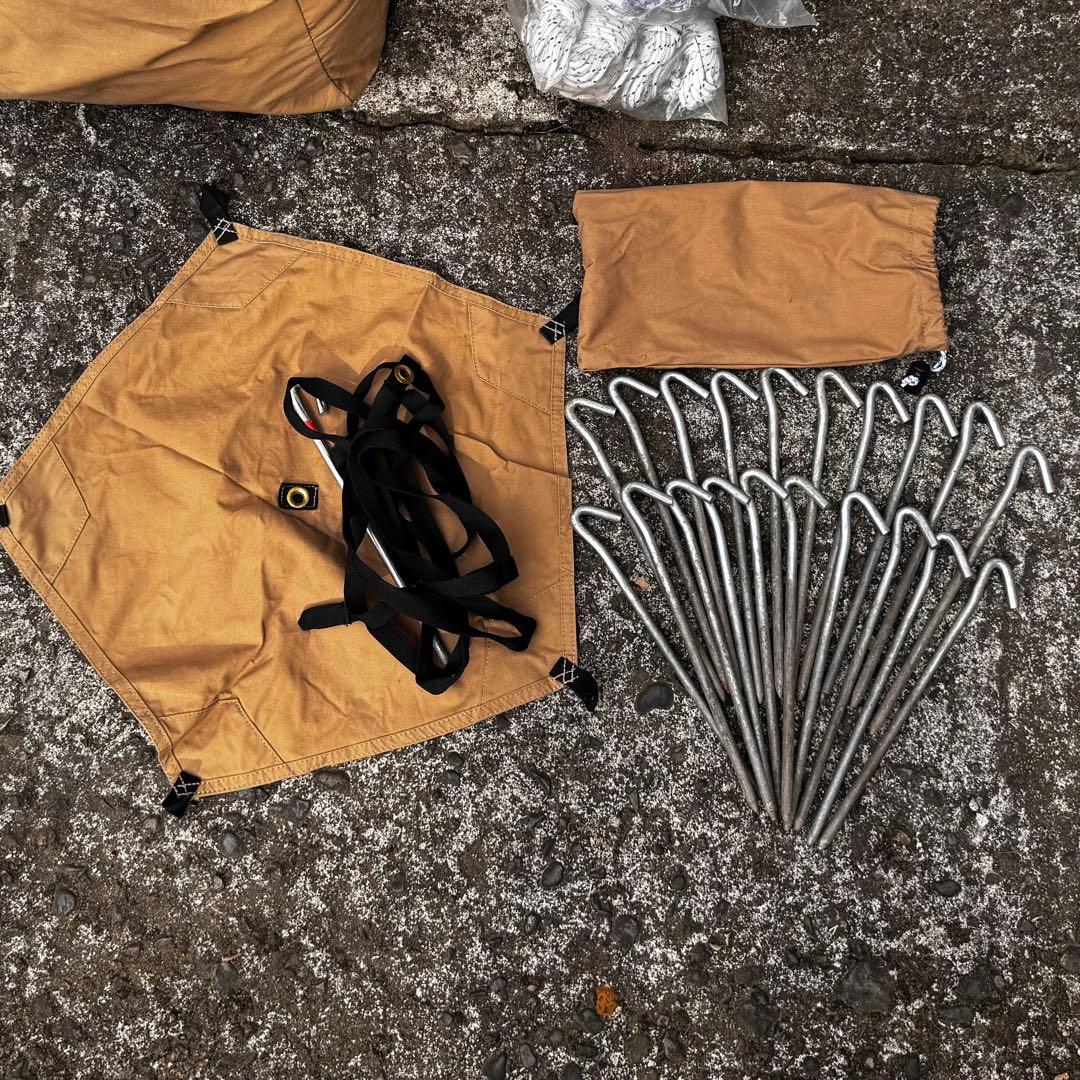 ゆうじ　サーカスTC BIG テント・ハーフシート・タープ 3点セット