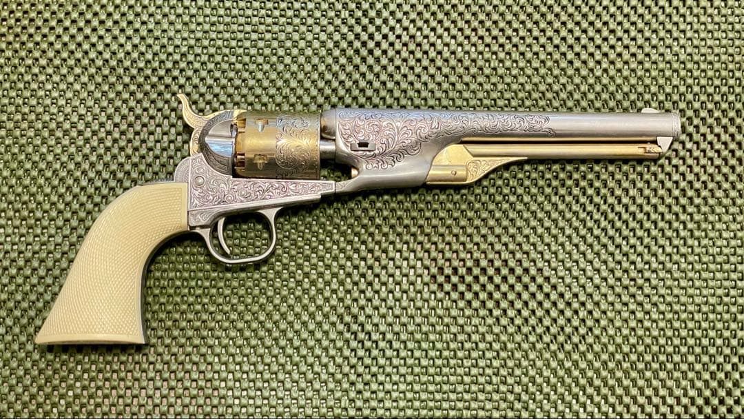 フランクリンミント コルト M1861 Navy カスター将軍