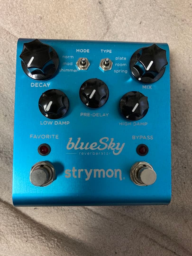 strymon BlueSky リバーブ エフェクター