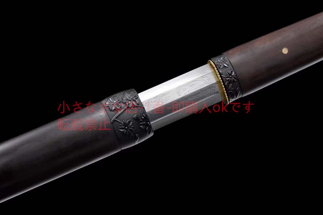 牡丹八面剣20230550 古兵器 武具　刀装具　日本刀　模造刀 居合刀