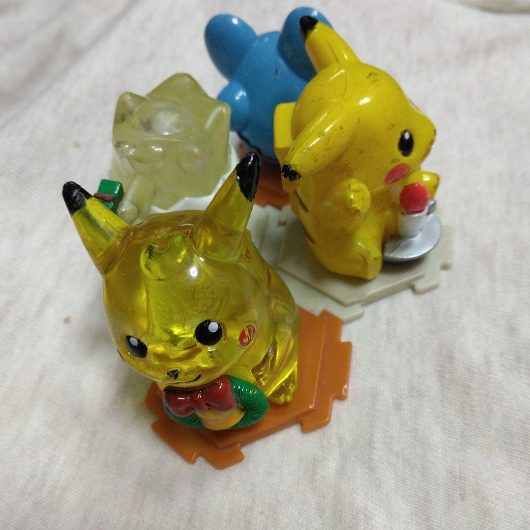 ポケモンフィギュア クリマスデザイン4体 ピカチュウ、マルル、トゲピー 任天堂