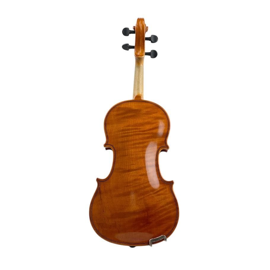 極美虎杢●鈴木バイオリン● No.330 1/8 1990年 杉藤製弓 1枚板