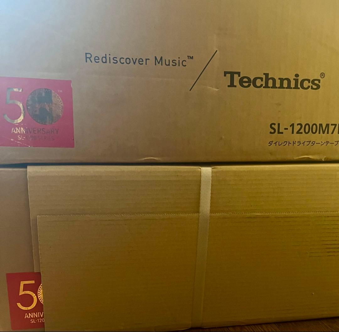Technics SL-1200M7L-R 50周年限定 モデル レッド2台