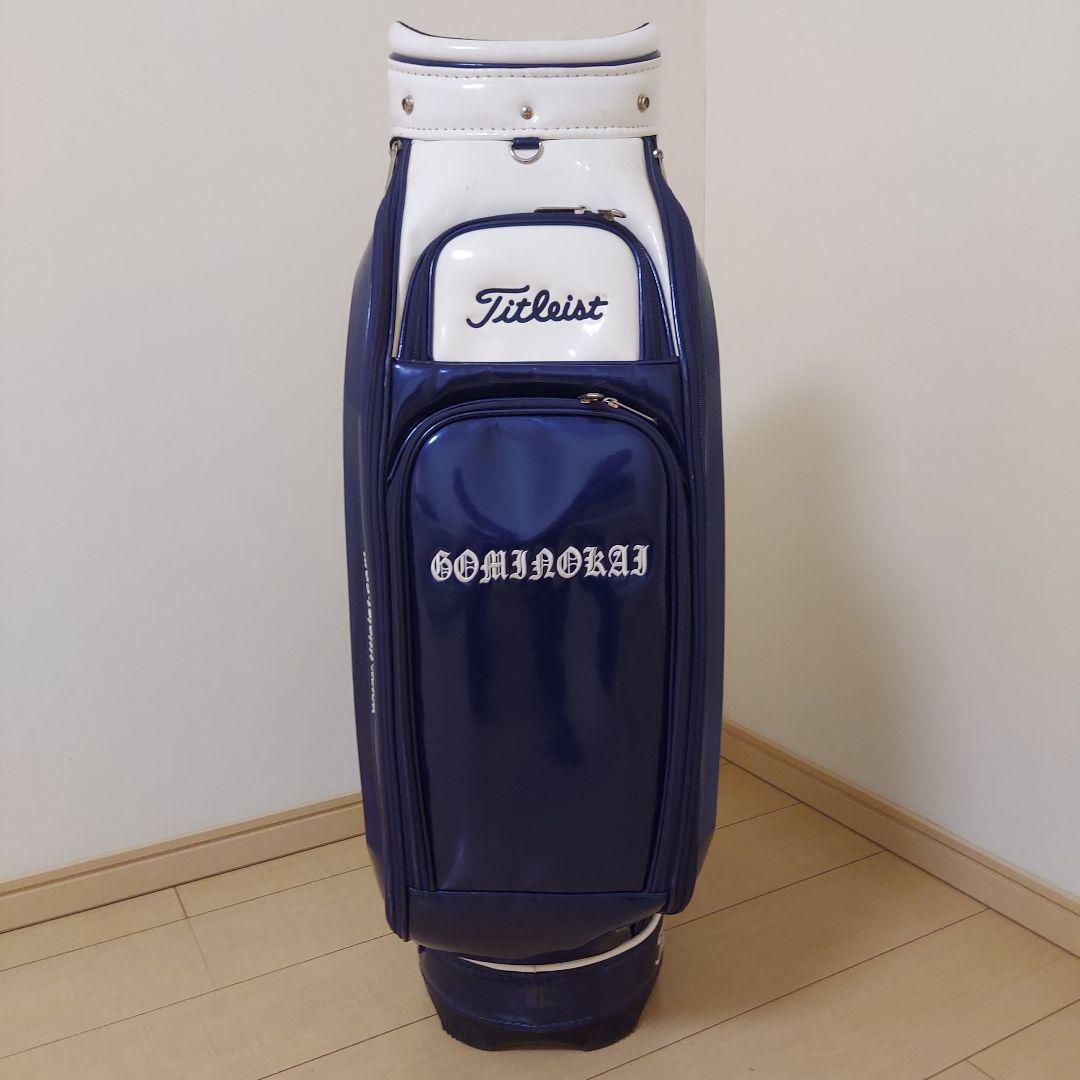 Titleist タイトリスト キャディバッグ ネイビー/ホワイト