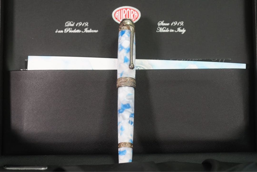 Aurora アウロラ GHIACCIAIO ギアッチャイオ EF 万年筆 新品