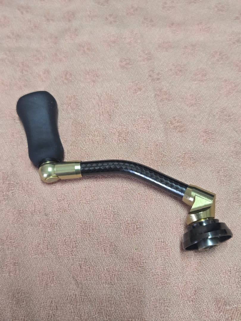 ダイワslpワークス カーボンライトハンドル ゴールド 50㎜　美品