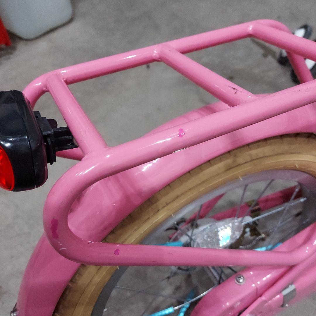 【美品】子供用自転車 ピンク 16インチ