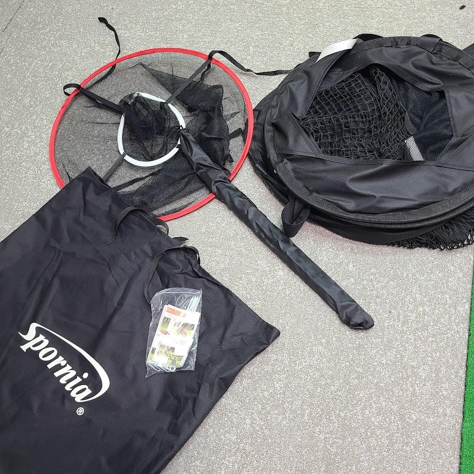 【Spornia】スポーニア 自動返球ゴルフネットコンパクト160㎝☆美品です。