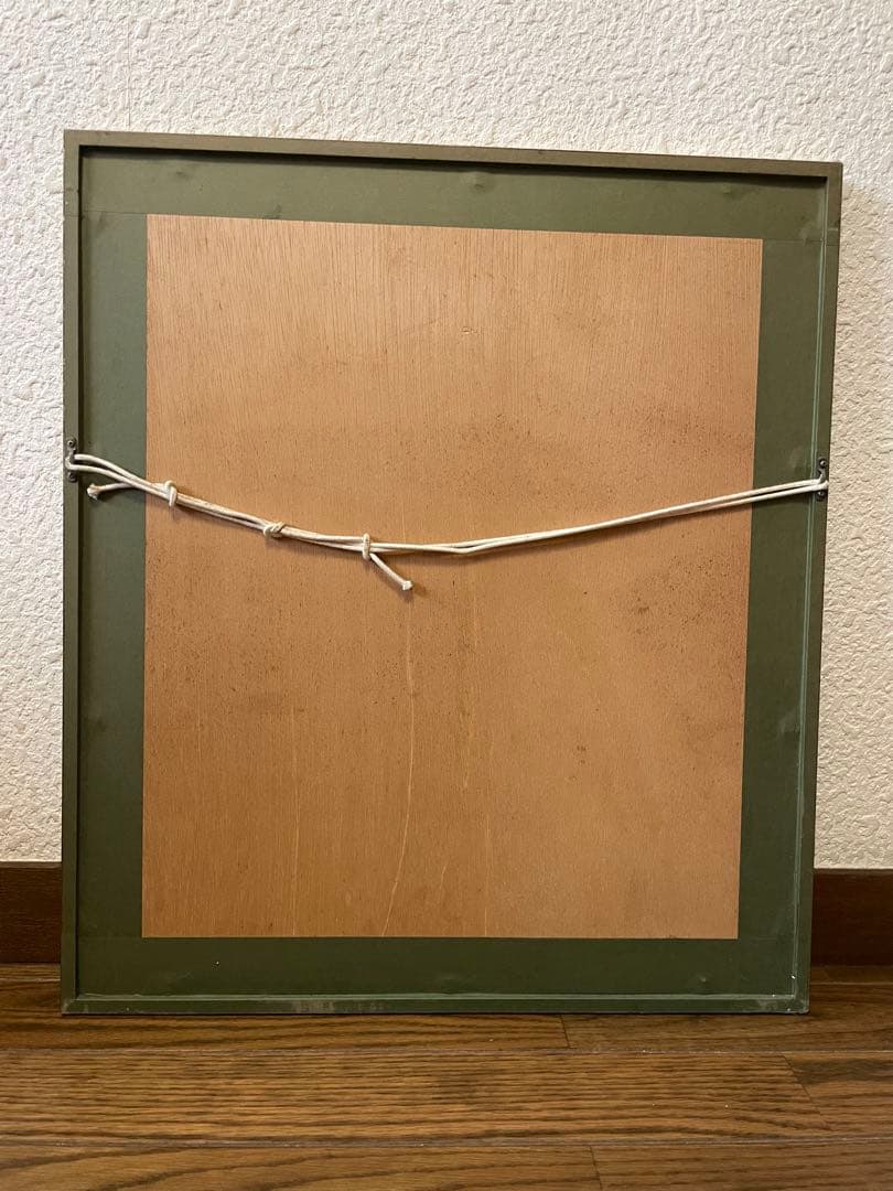 タイ ジムトンプソン購入 ブッダ物語 絵画 額装済 アジアンアート 瞑想