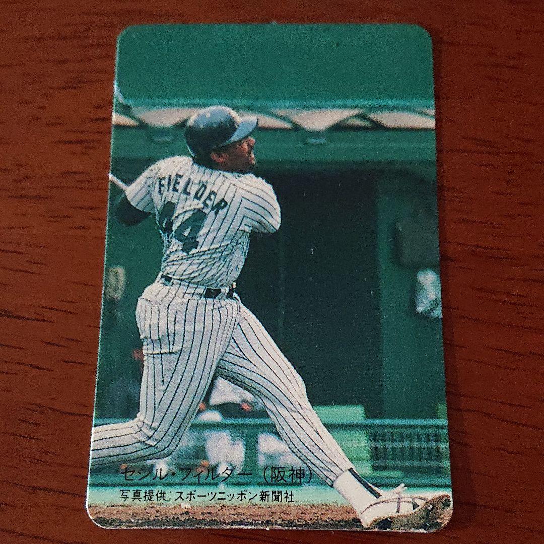 ロッテ ベースボールカード 89年 No.117 阪神 セシル・フィルダー