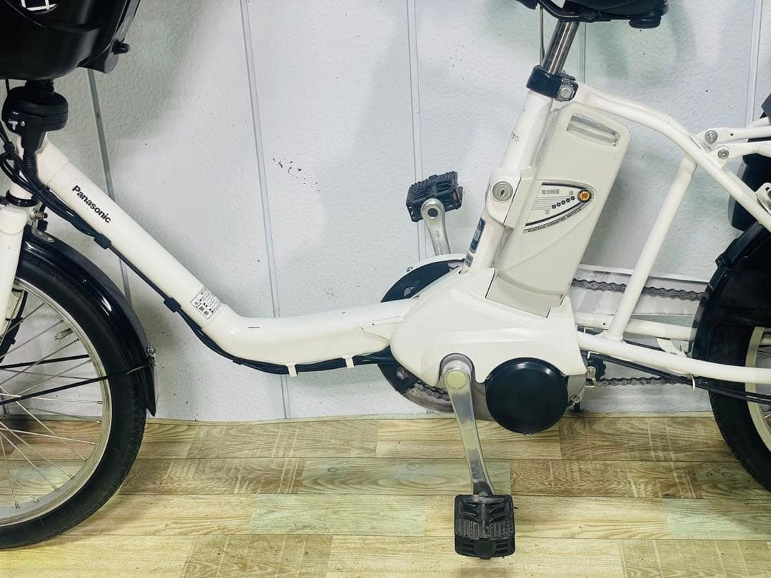 3062パナソニック8.9アンペア　3人乗り対応子供乗せ　電動アシスト自転車