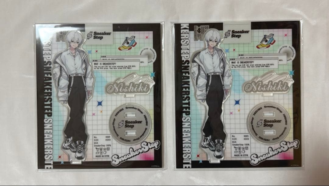 すにすて にしきくん にしき デビュー記念スターターグッズ アクスタ 2枚セット