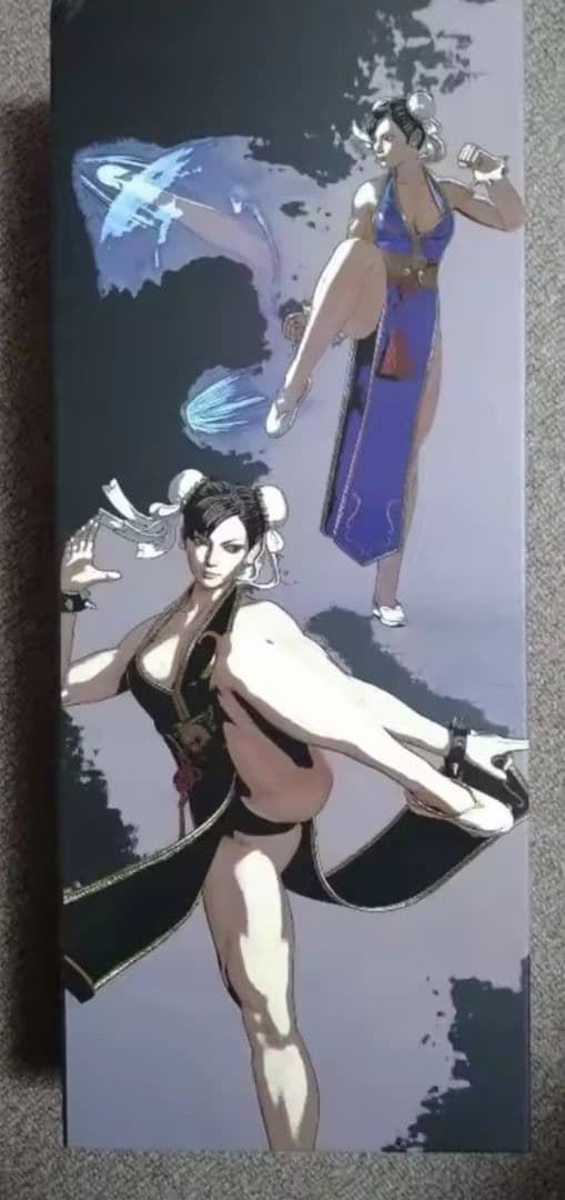 新品未使用　1/6　チュンリー　アクションフィギュア　ブルー　シームレス素体