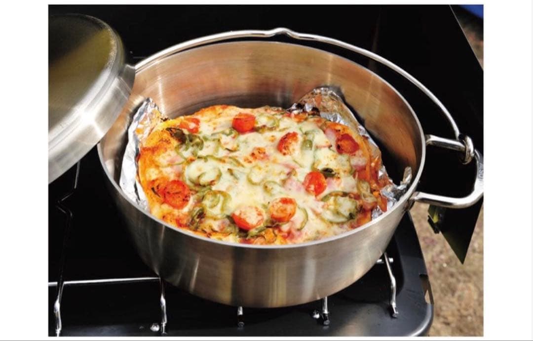 【新品】SOTO ステンレスダッチオーブン10インチハーフ ST-910HF