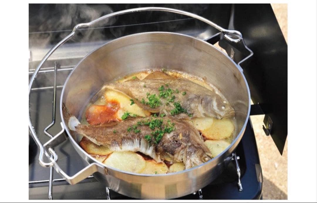 【新品】SOTO ステンレスダッチオーブン10インチハーフ ST-910HF