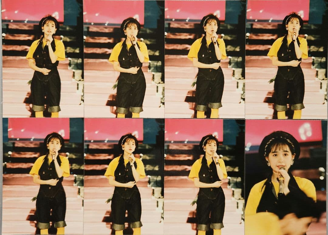 おニャン子クラブ岩井由紀子写真Eサイズ17枚