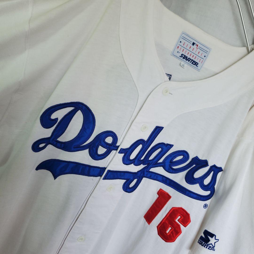 STARTER ドジャース NOMO 野茂 英雄 ユニフォーム 背番号16 白