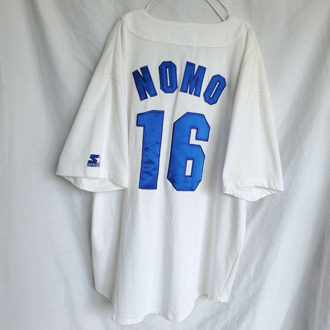 STARTER ドジャース NOMO 野茂 英雄 ユニフォーム 背番号16 白