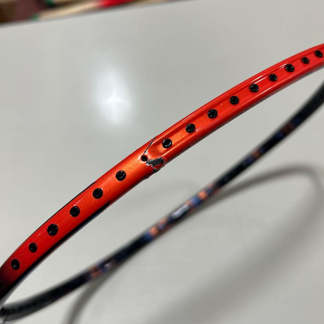 YONEXアストロクス77プロ4ug5バドミントンラケット 2本セットジャンク品