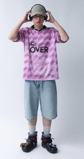 UMBRO × (C)OVER FOOT BALL SHIRT アンブロ コラボ