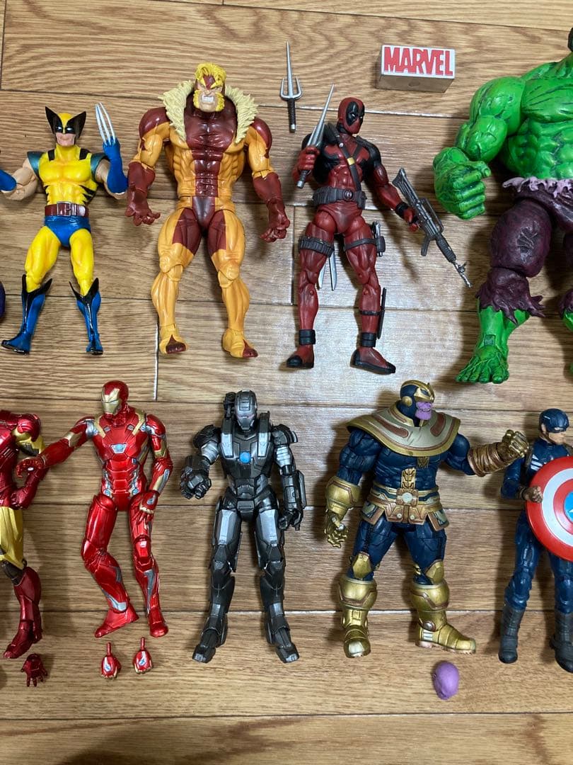 激レア‼︎　MARVEL マーベルセレクト　フィギュアセット 22体セット➕ロゴ