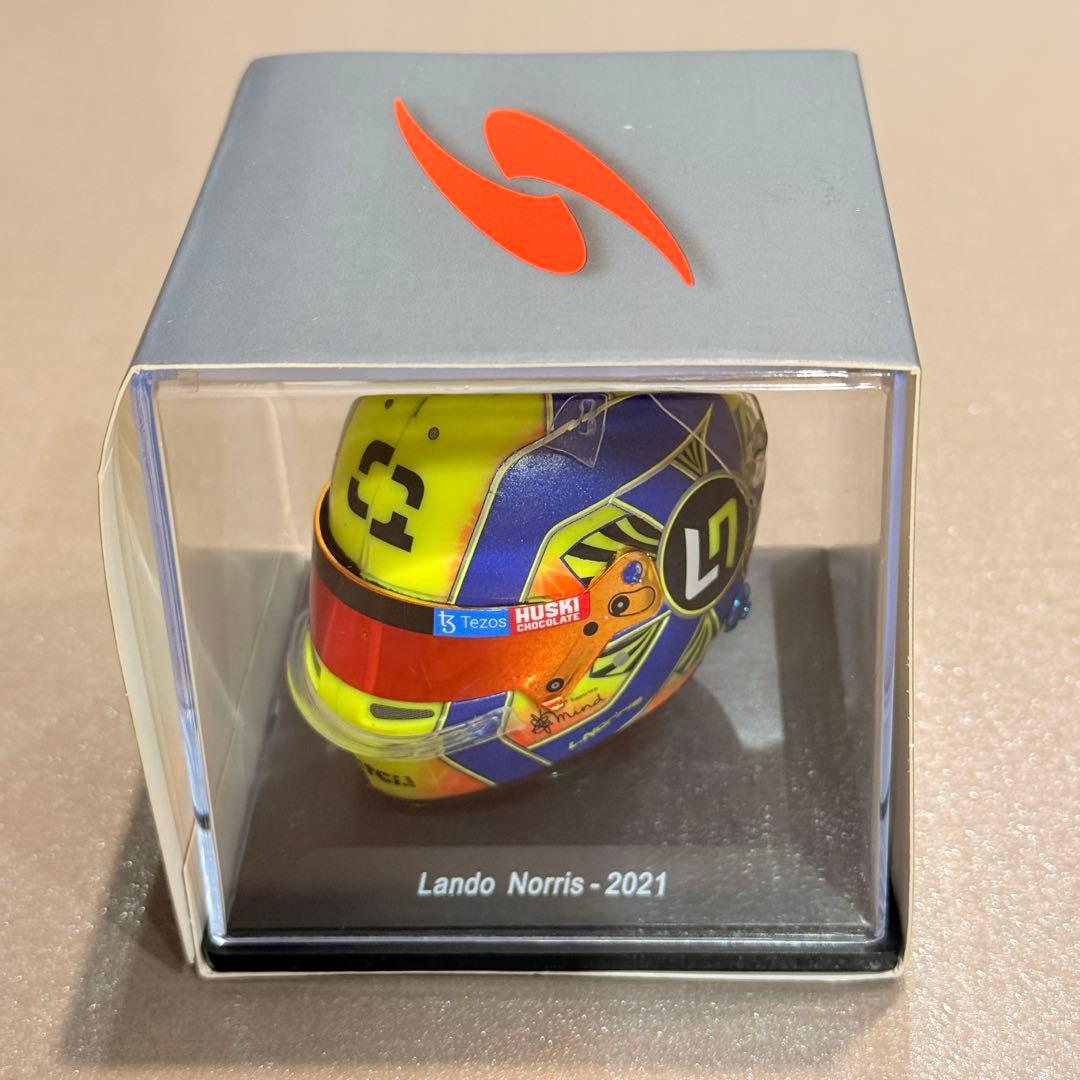 【ケース未開封】F1 スパーク 1/5 ヘルメット ランド・ノリス 2021