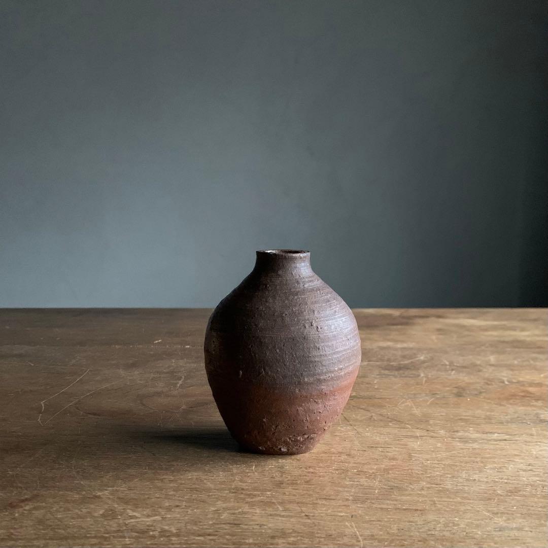 焼き締め 振出 小徳利 小壺 古美術 古道具 アンティーク
