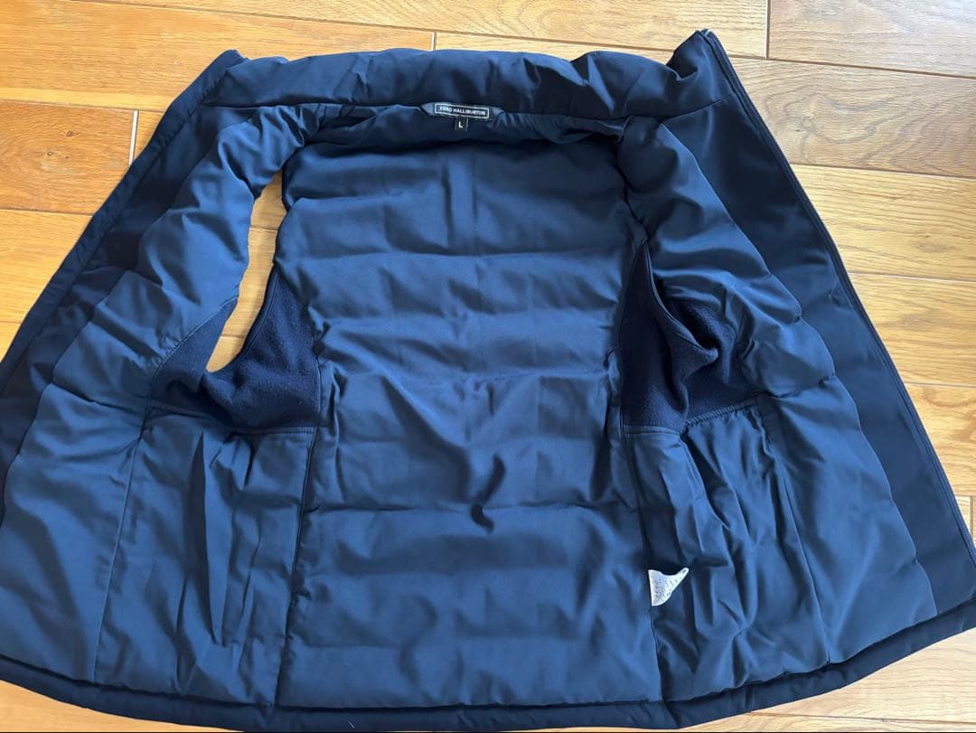 ZERO HALLIBURTON レディース ベスト L ネイビー 新品 タグ付