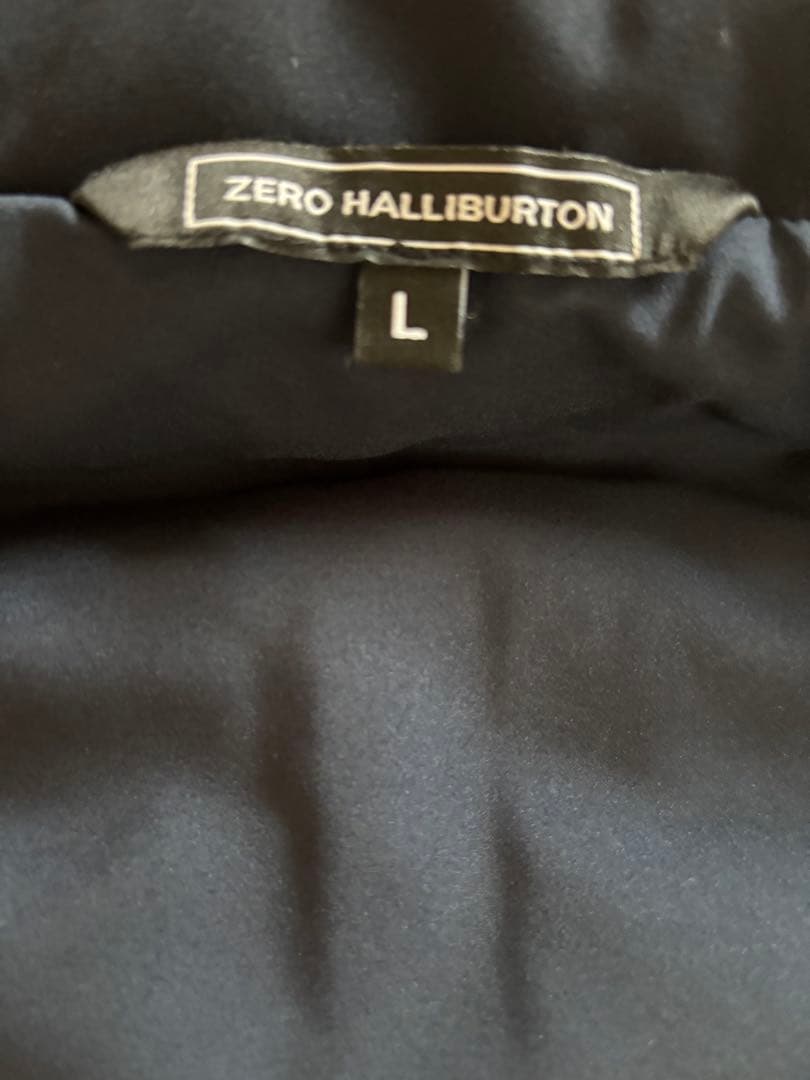 ZERO HALLIBURTON レディース ベスト L ネイビー 新品 タグ付