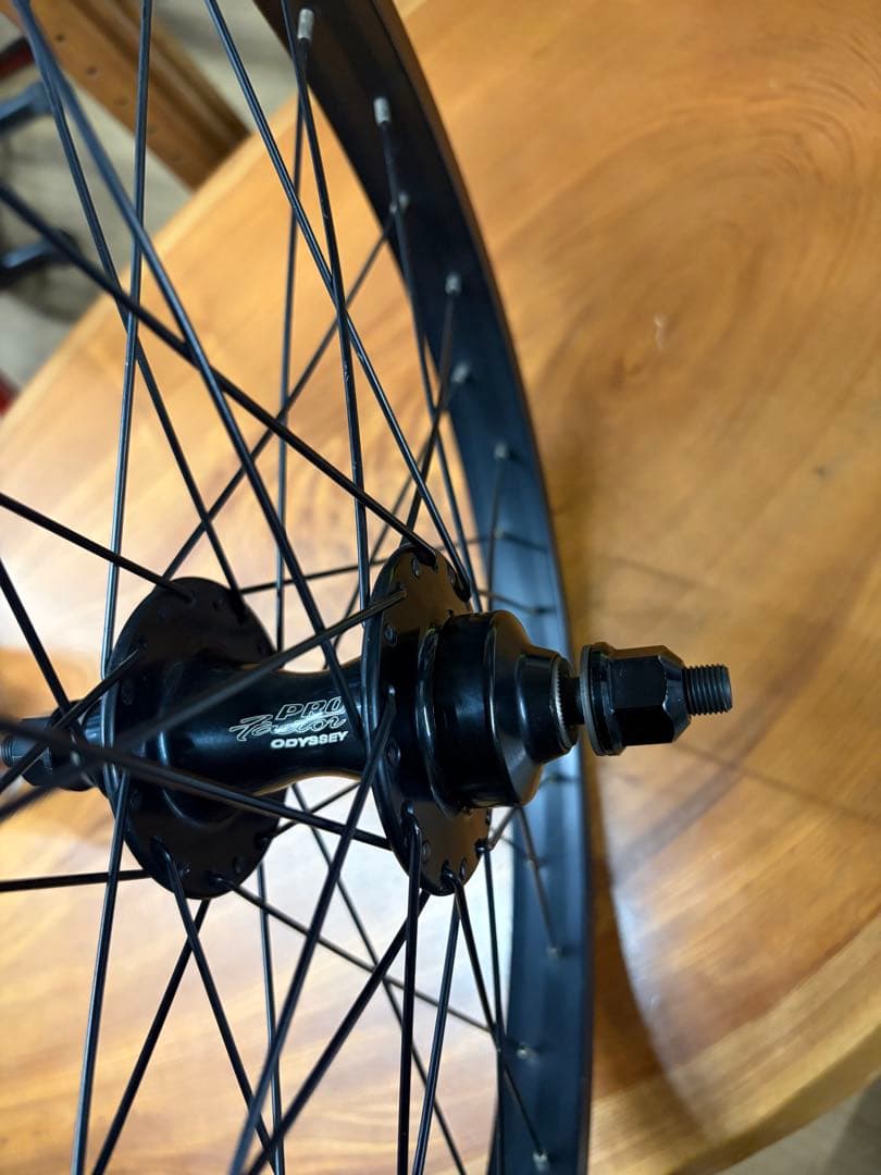ODYSSEY BMX ホイール リア10ミリ プロファクター フリーホイール付