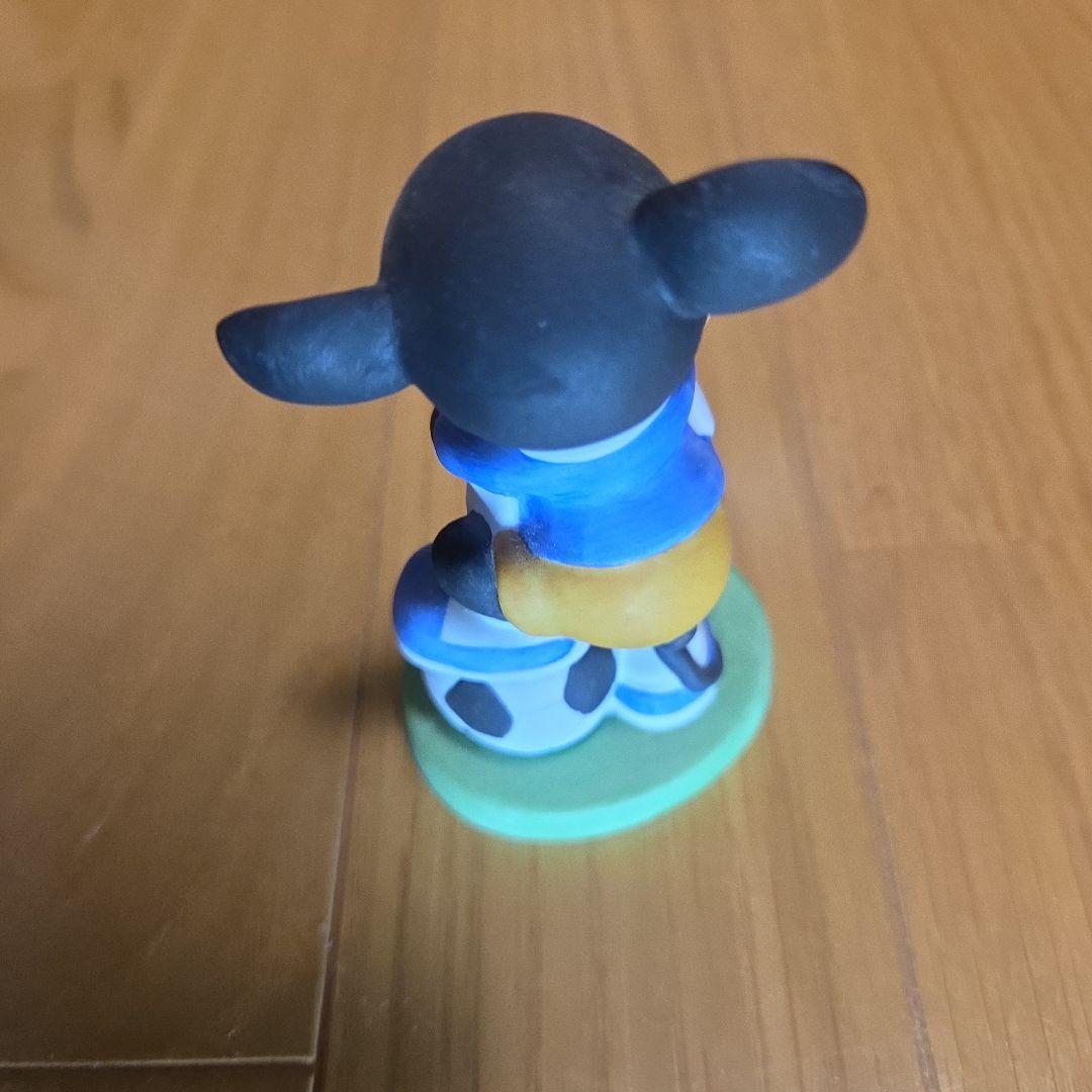 東京ディズニーランド　ディズニーキャラクター　古い陶器製ミニフィギュア4体セット