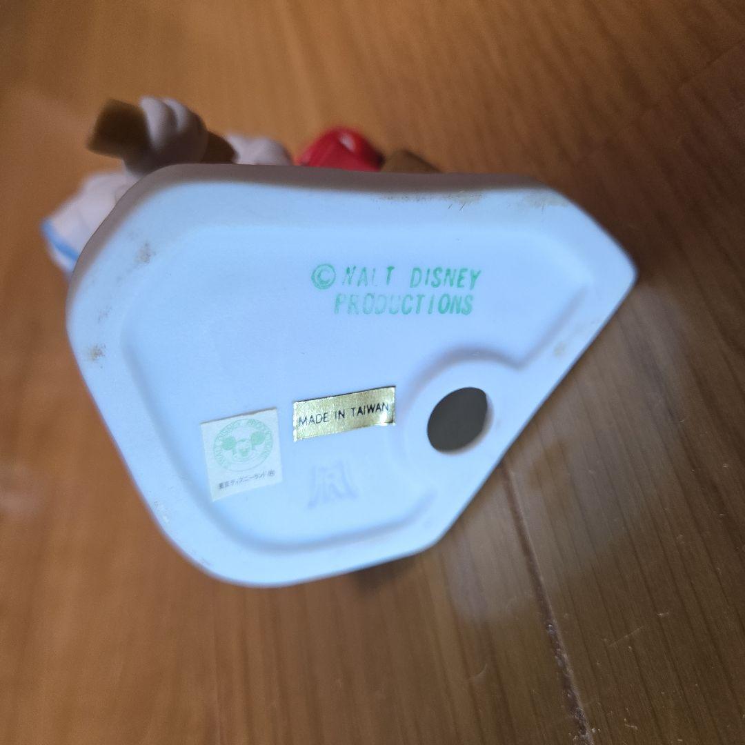 東京ディズニーランド　ディズニーキャラクター　古い陶器製ミニフィギュア4体セット