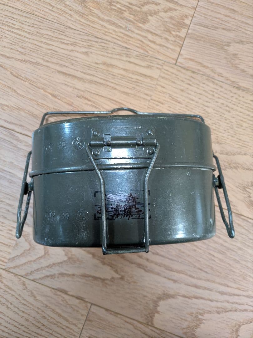 キャンプ飯盒　2型　アウトドア　軍幕