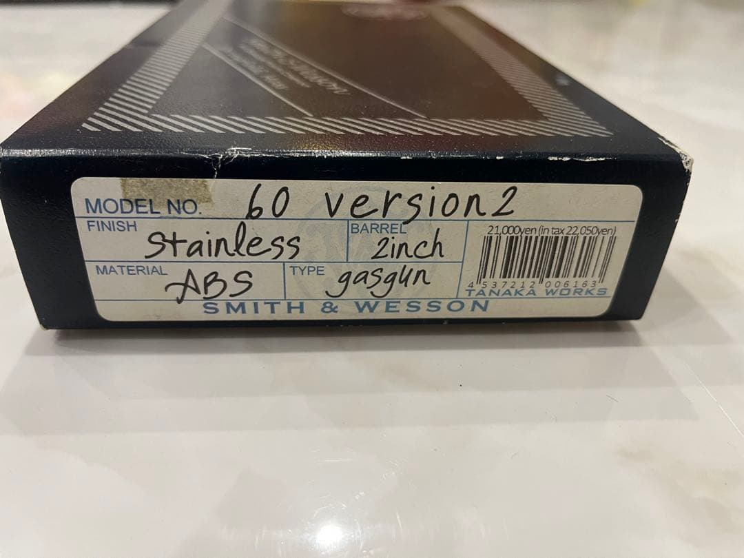 【激レア品】タナカ　SNITH &WESSON M36 2インチ