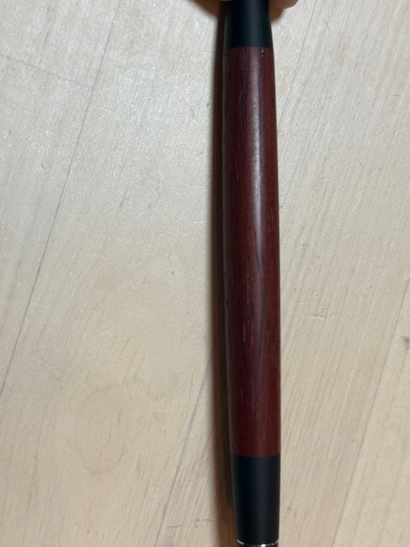 野原工芸紅紫檀シャーペン 検索用野原工芸工房楔クラフトエーカヴェコブラスブラック