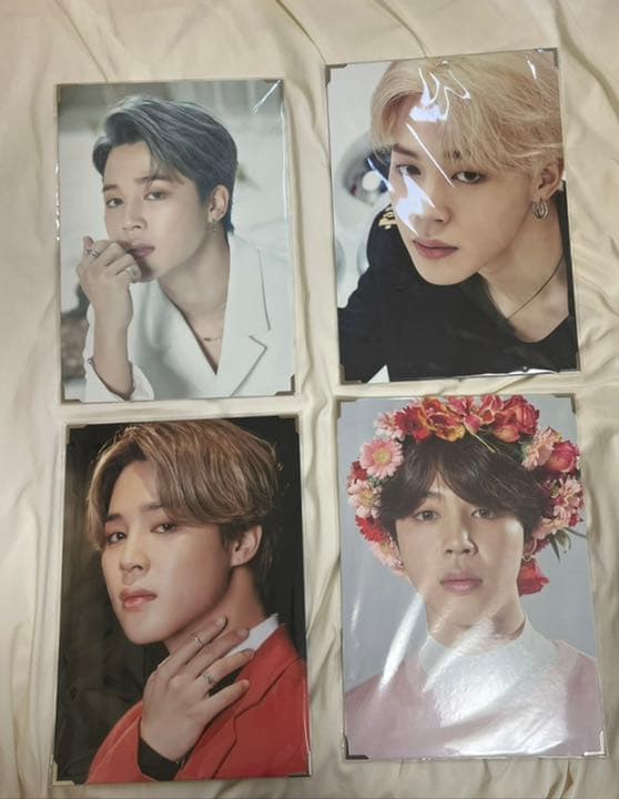 BTS ジミン うちわ プレミアムフォト フラッグ